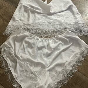 White lingerie